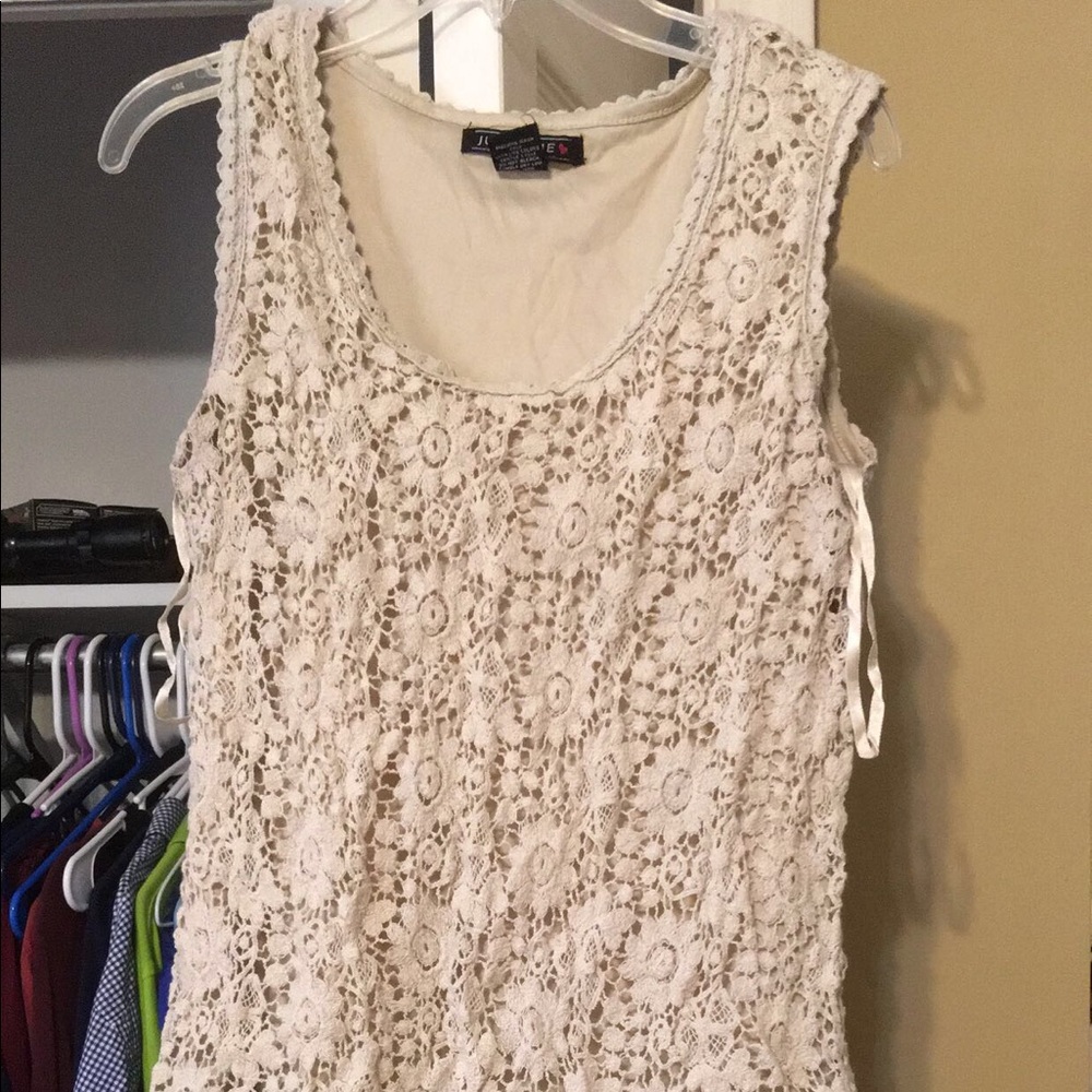 Lace crochet dress!